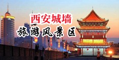 黑屌干骚逼AV中国陕西-西安城墙旅游风景区